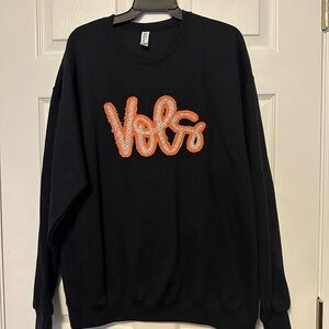 Tennessee Vols Black and Orange Sweatshirt